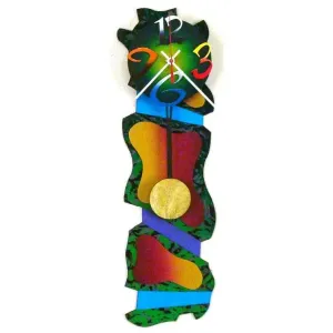 The Jungle Pendulum Wall Clock by David Scherer