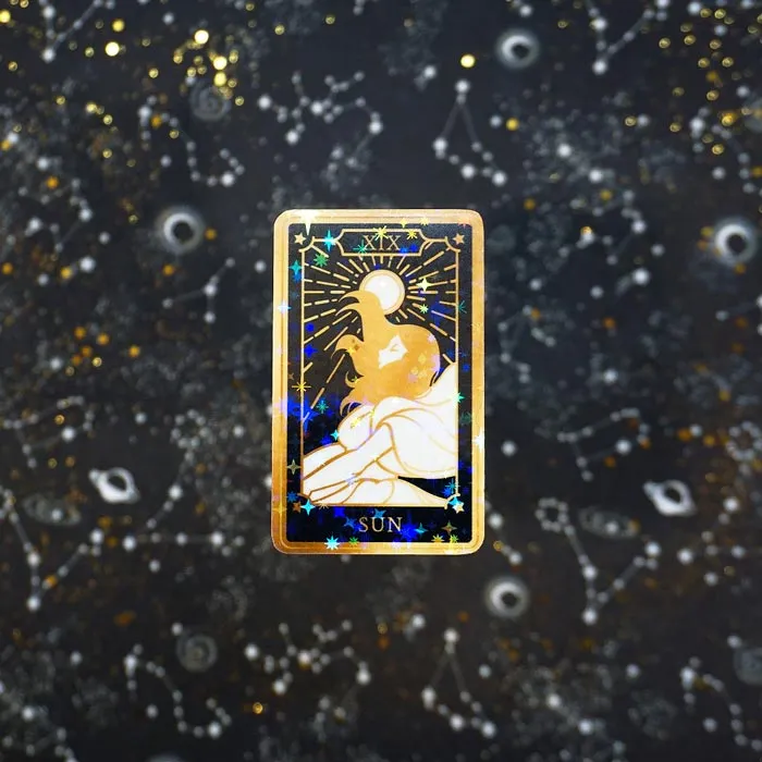 The Sun | Holographic Sticker