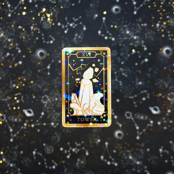 The Tower | Holographic Sticker