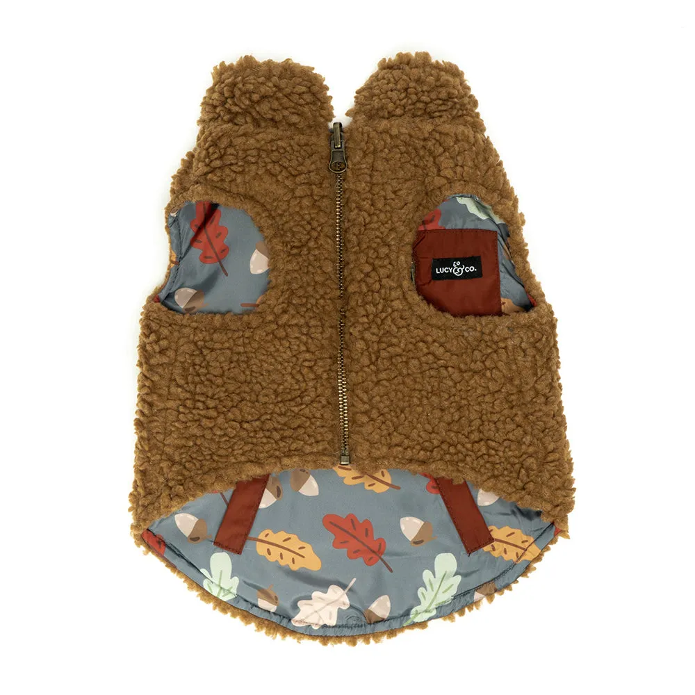 The Unbeleafable Reversible Teddy Dog Vest