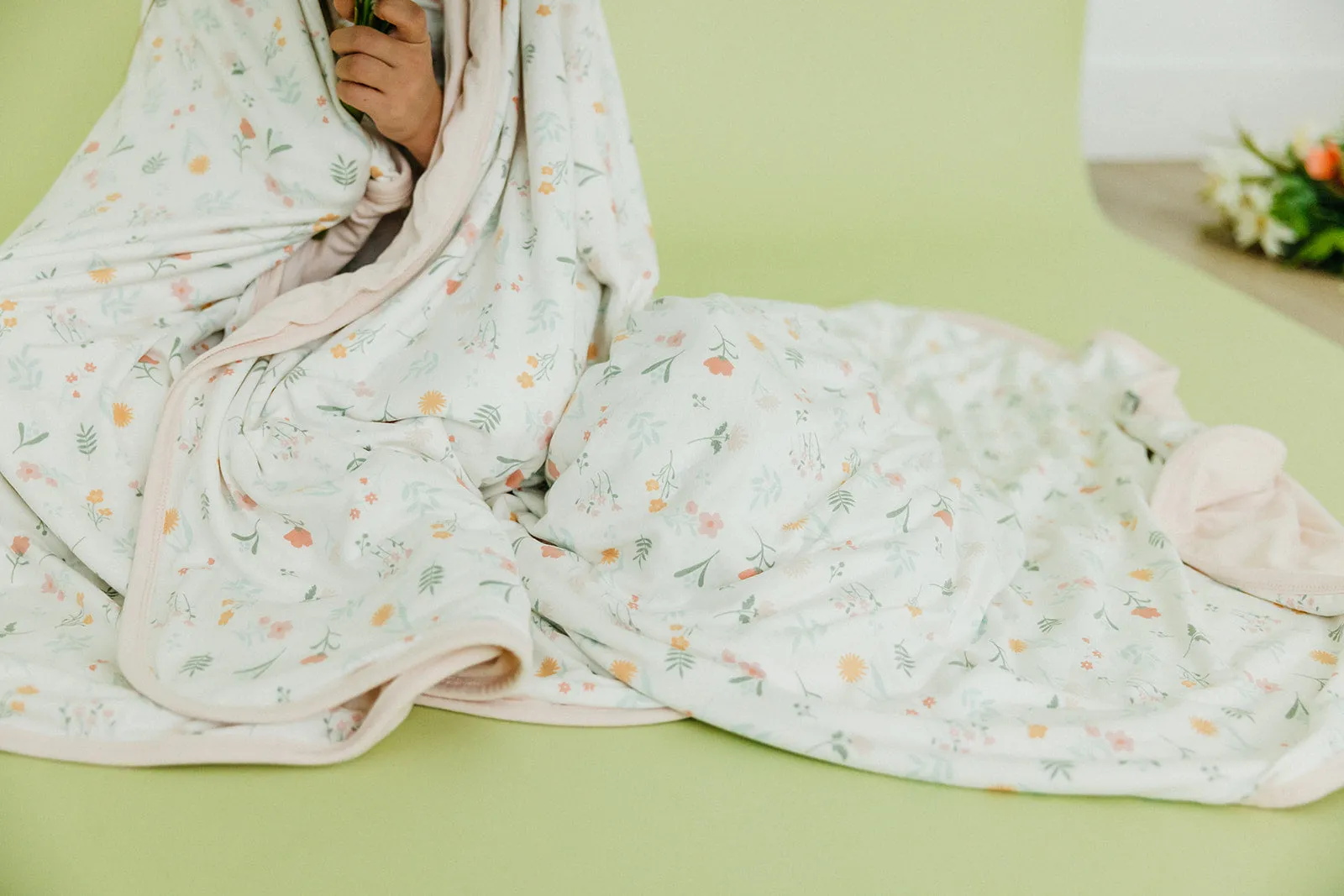 Three-Layer Jumbo Quilt - Mabel