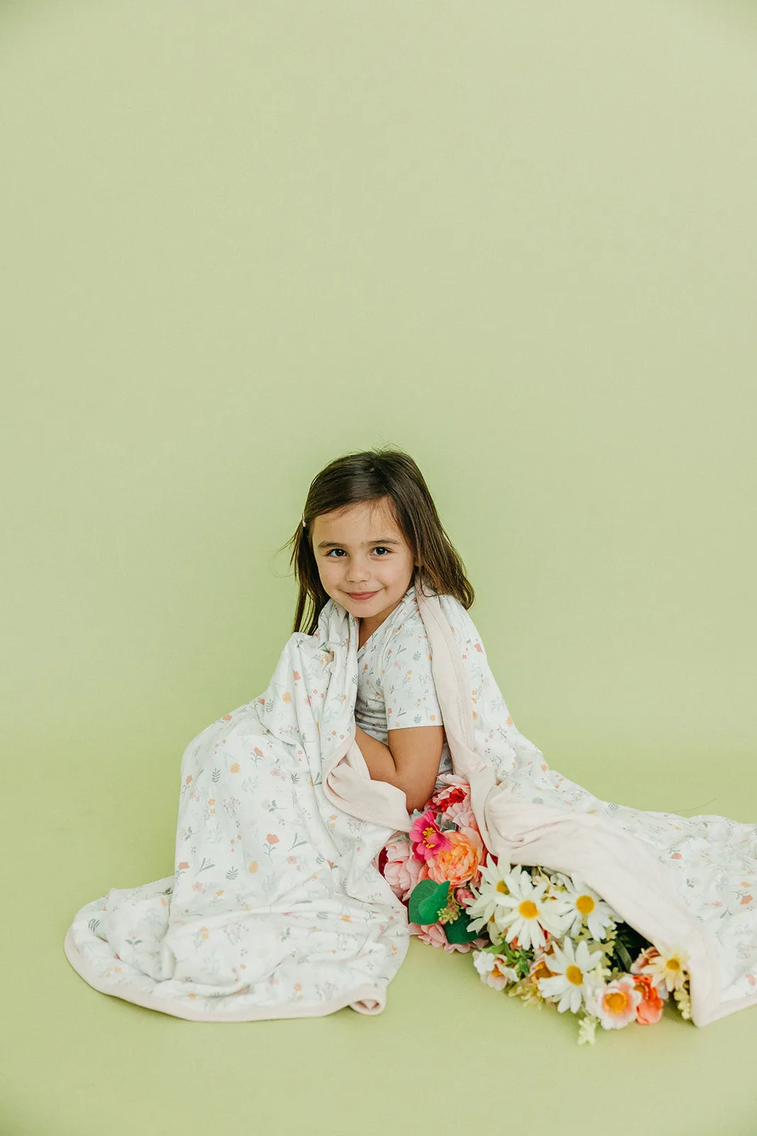Three-Layer Jumbo Quilt - Mabel