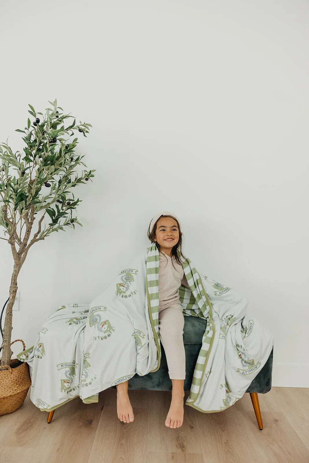 Three-Layer Jumbo Quilt - Slytherin™
