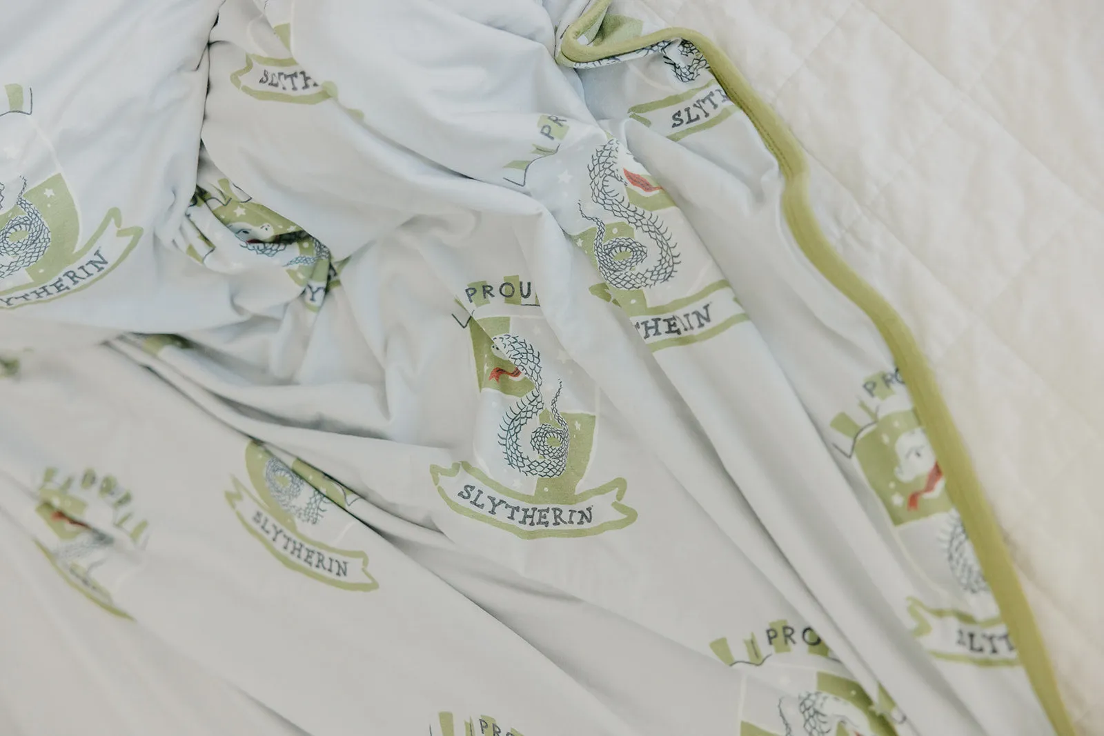 Three-Layer Jumbo Quilt - Slytherin™