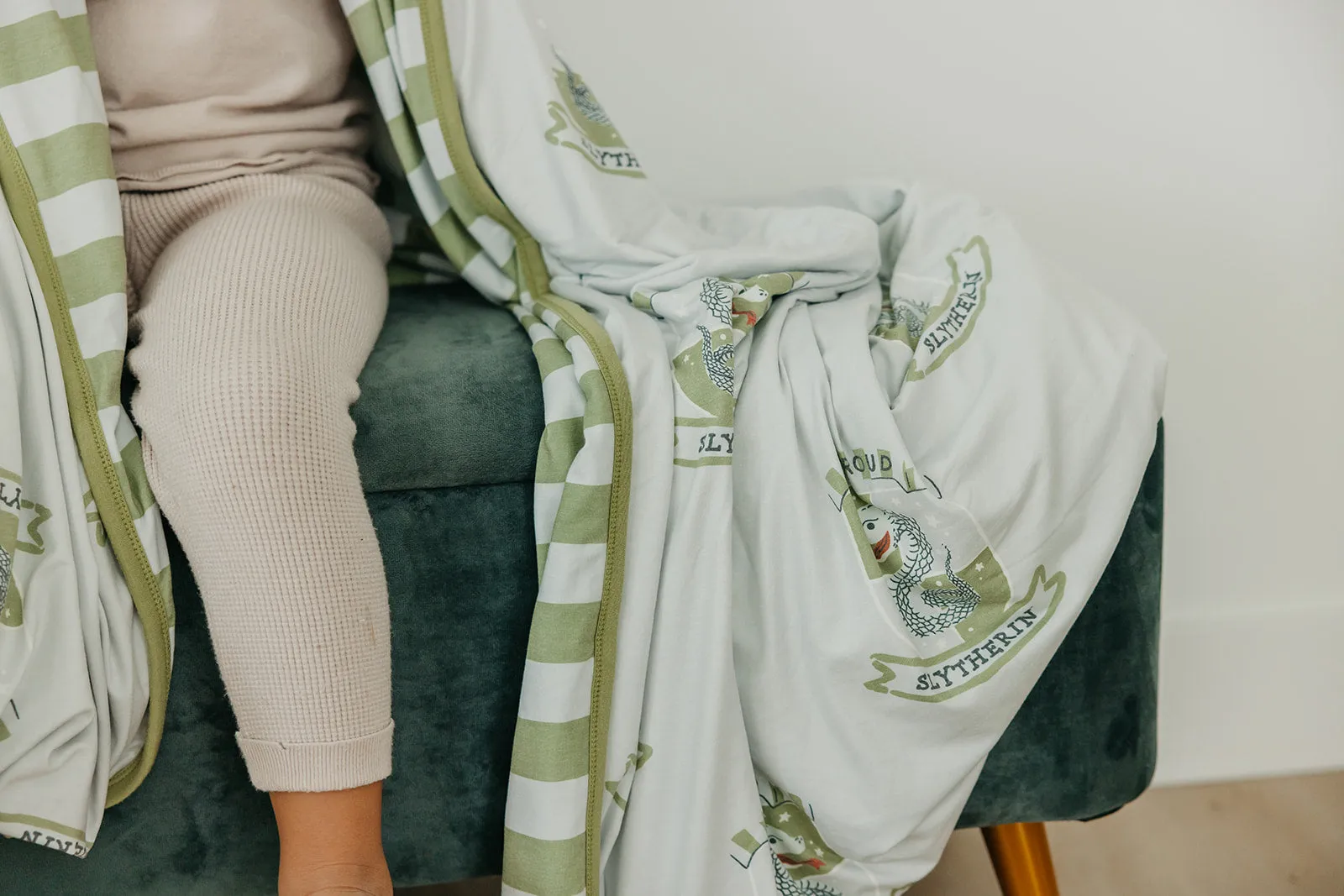Three-Layer Jumbo Quilt - Slytherin™