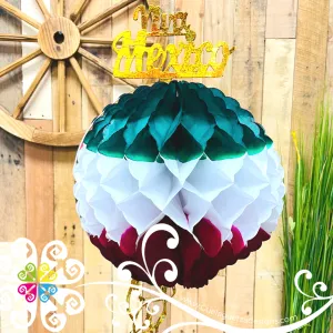 Viva Mexico Round Fiesta Décor - Mexican Party Decoration